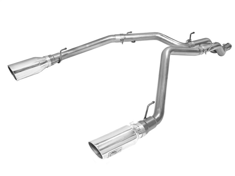 aFe MACHForce XP DPF-Back Exhaust 3in SS w/ 5in Polished - 49-42045-P