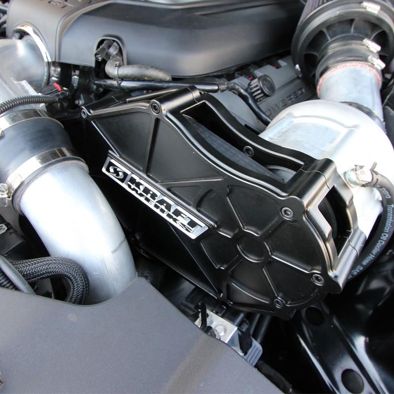 KraftWerks 15-17 Ford Mustang 5.0L Coyote Supercharger System Black w/o - 150-04-1517B