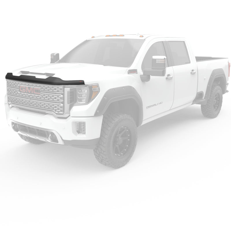 EGR 20+ GMC Sierra Superguard Hood Shield - Dark Smoke - 301951