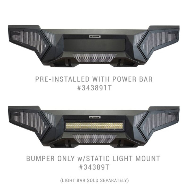 Go Rhino 16-21 Tacoma Element Front Bumper w/ Power Actuated - 343891T