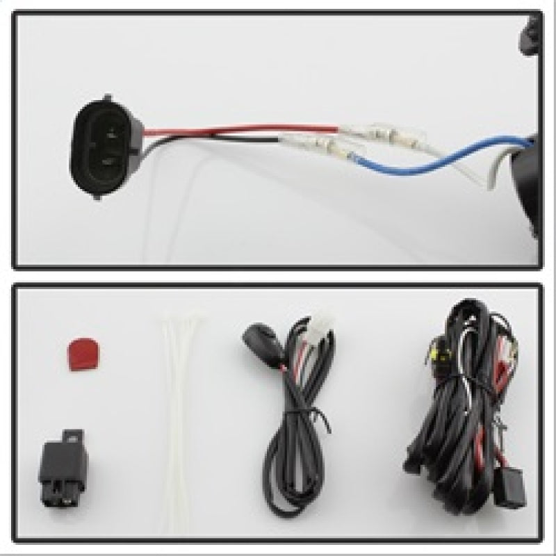 Spyder Dodge Avenger 2011-2014 OEM Fog Light W/Universal Switch- Clear - 5080431