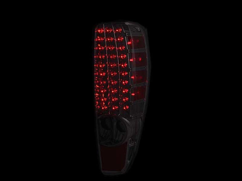ANZO 2004-2012 Chevrolet Colorado LED Taillights Black - 311136