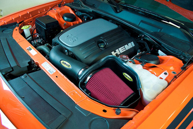 Airaid 11-14 Dodge Charger/Challenger MXP Intake System w/ Tube (Oiled - 350-318