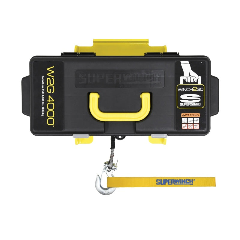 Superwinch 4000 LBS 12V DC 3/16in x 50ft Synthetic Rope - 1140232