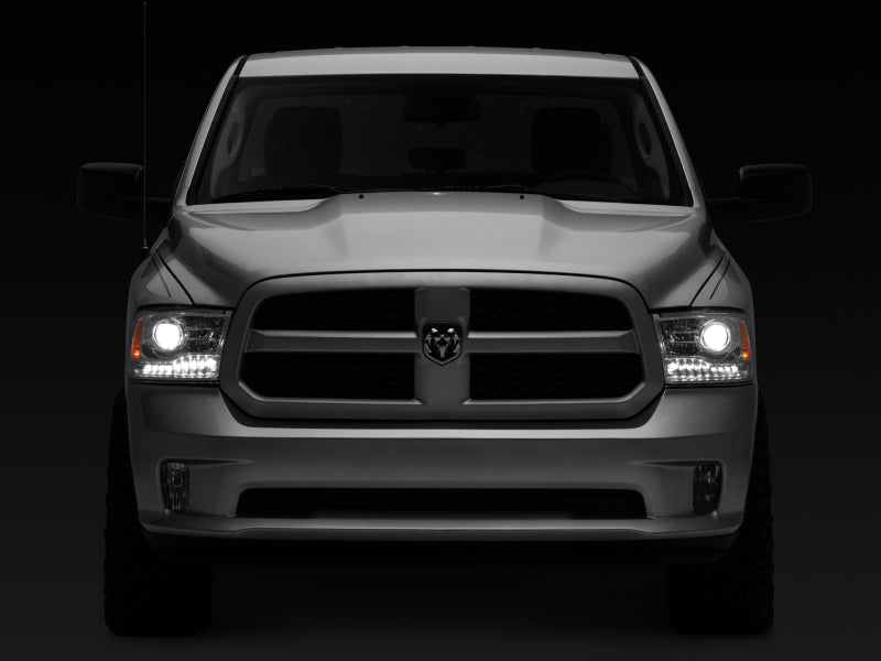 Raxiom 09-18 Dodge RAM 1500 LED Halo Headlights w/ Swtchbck - R111519