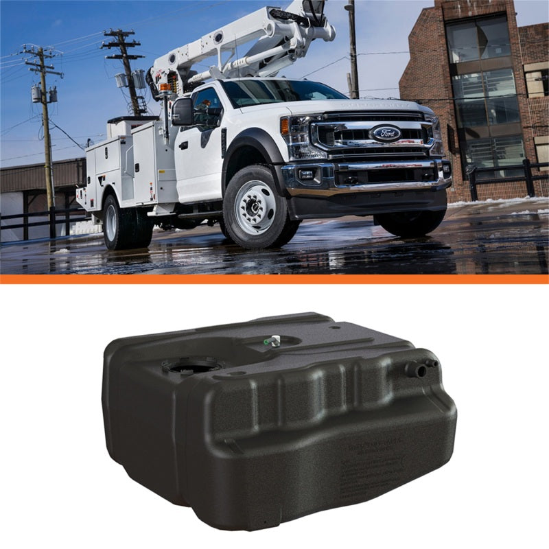Titan Fuel Tanks 17-22 Ford F-350/F-450/F-550 40 Gallon After-Axle Auxiliary - 4020217