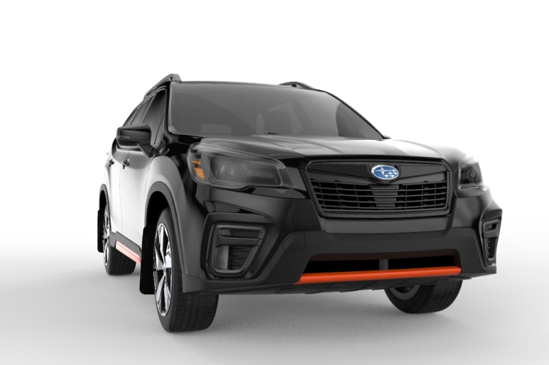 Rally Armor 19-21 Subaru Forester Black UR Mud Flap w/ - MF52-UR-BLK/GRY