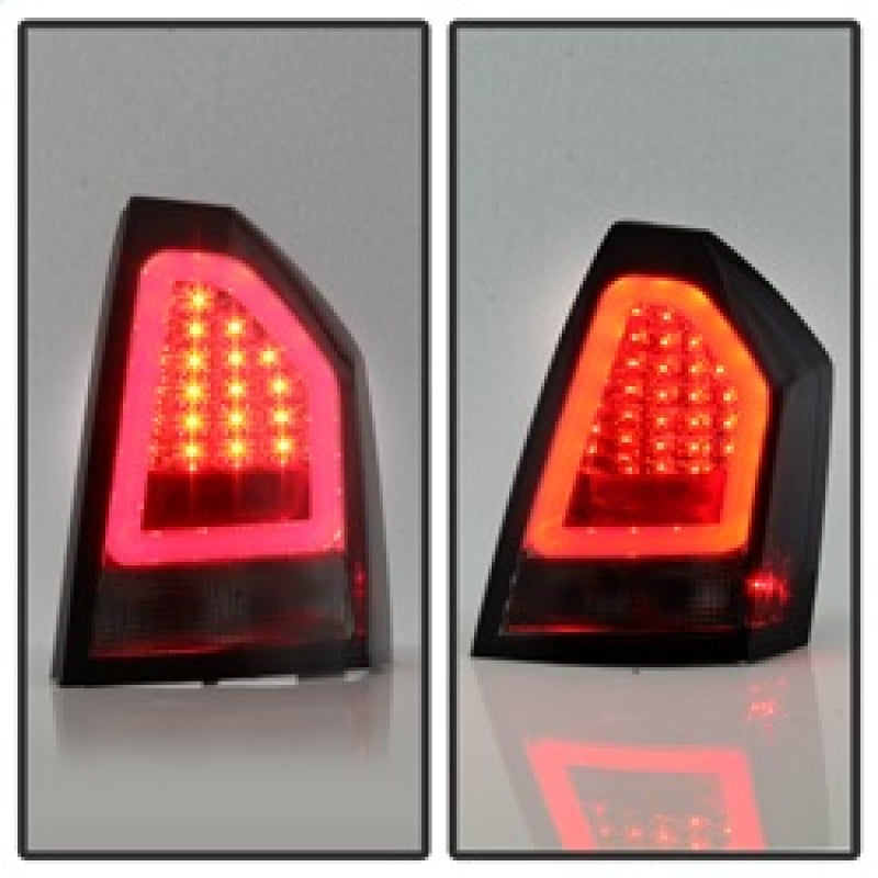 Spyder Chrysler 300C 05-07 V2 Light Bar LED Tail Lights - 5083371