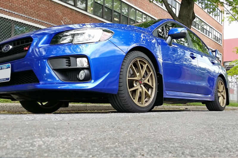 Rally Armor 15-21 Subaru WRX/STI Black UR Mud Flap w/Red - MF32-UR-BLK/RD