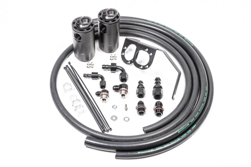 Radium Engineering Dual Catch Can Kit 2015+ Subaru WRX Fluid - 20-0256-FL