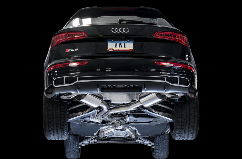 AWE Tuning Audi B9 SQ5 Resonated Touring Edition Cat-Back Exhaust - 3015-31016