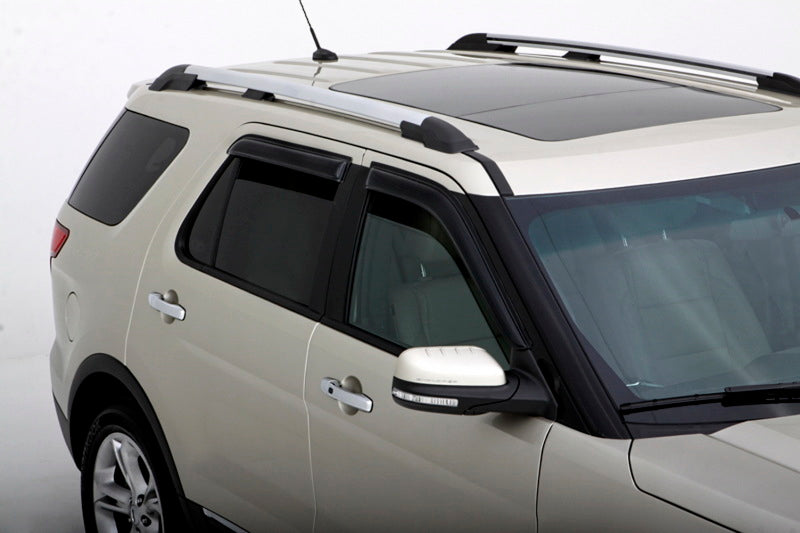 AVS 11-18 Ford Explorer Ventvisor Outside Mount Window Deflectors 4pc - 94293