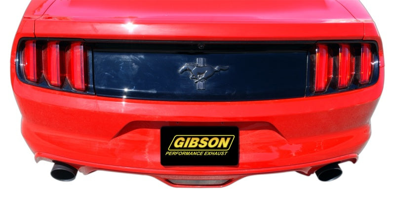 Gibson 15-17 Ford Mustang V6 3.7L 2.5in Cat-Back Dual Exhaust - 619015