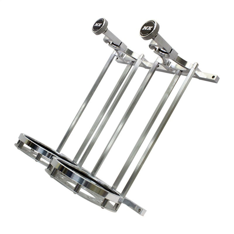 Nitrous Express Stand up Dual Billet Bottle Bracket for 10lb - 11208SB-10