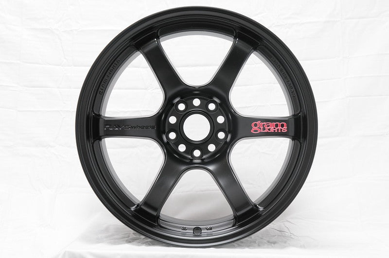Gram Lights 57DR 19x9.5 +25 5-114.3 Semi Gloss Black Wheel - WGI425EH