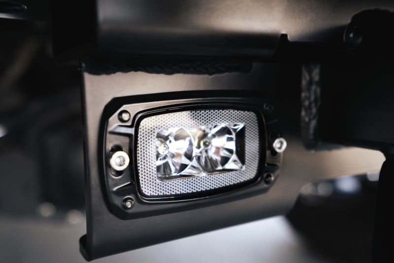 DV8 Offroad 07-21 Jeep Wrangler (JK/JL) Bolt-On Hitch w/ Lights - AHJP-01