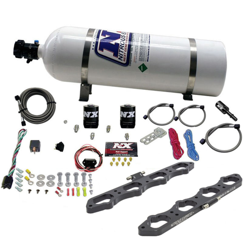 Nitrous Express Ford Coyote 5.0L V8 Nitrous Wet Port Plate - 20956-15