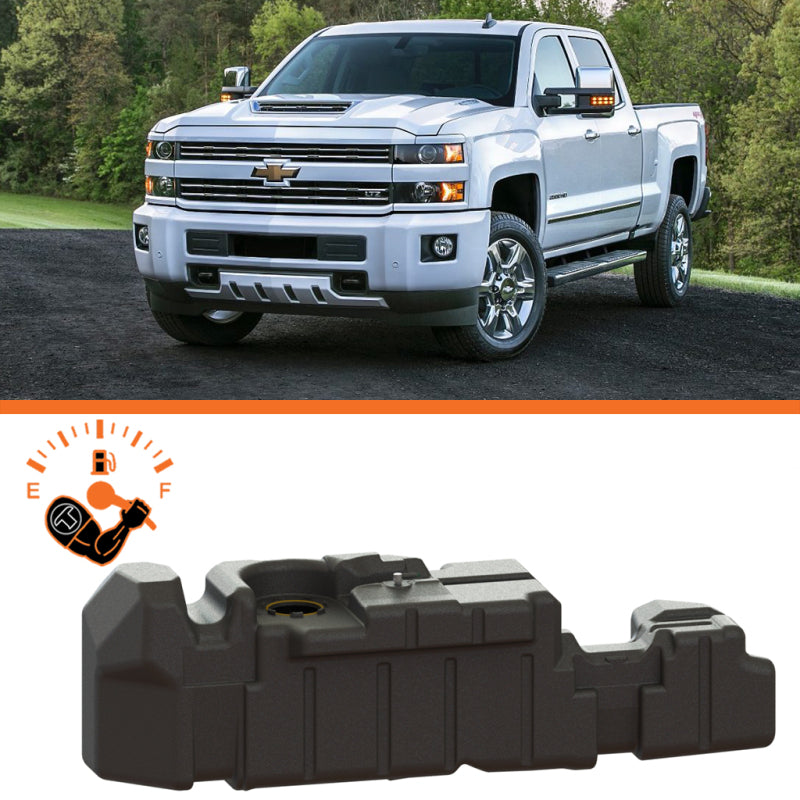Titan Fuel Tanks 17-19 GM 2500/3500 Duramax Crew Cab Short - 7010217