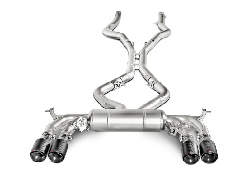Akrapovic 15-17 BMW X5M (F85) Evolution Line Cat Back (Titanium) - S-BM/T/1