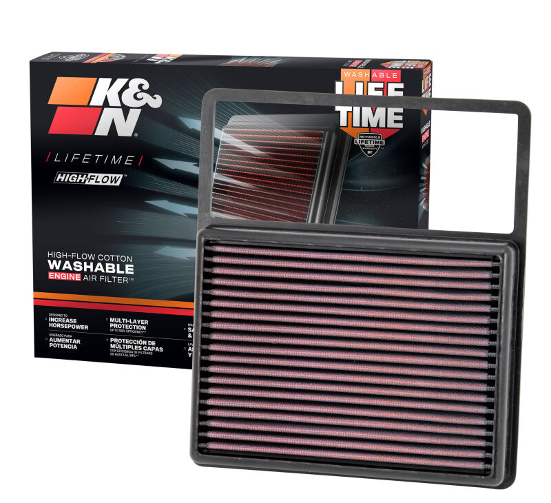 K&N 13-14 Ford Fusion Hybrid 2.0L F/I Replacement Air Filter - 33-5001