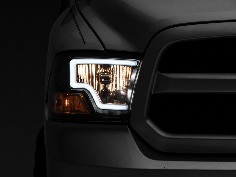 Raxiom 09-18 Dodge RAM 1500 LED Bar Headlights- Black Housing - R117803