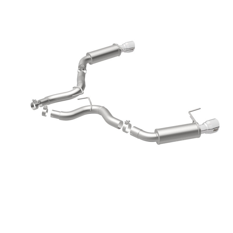 MagnaFlow Axle Back, SS, 3in, Competition, Dual Split Polished 4.5in - 19103