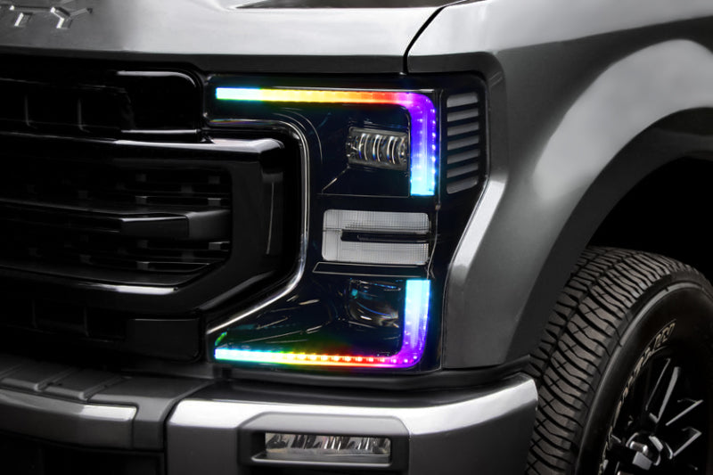 Oracle 2022 Ford F250/350 Super Duty Dynamic ColorSHIFT Headlight DRL - 1449-332
