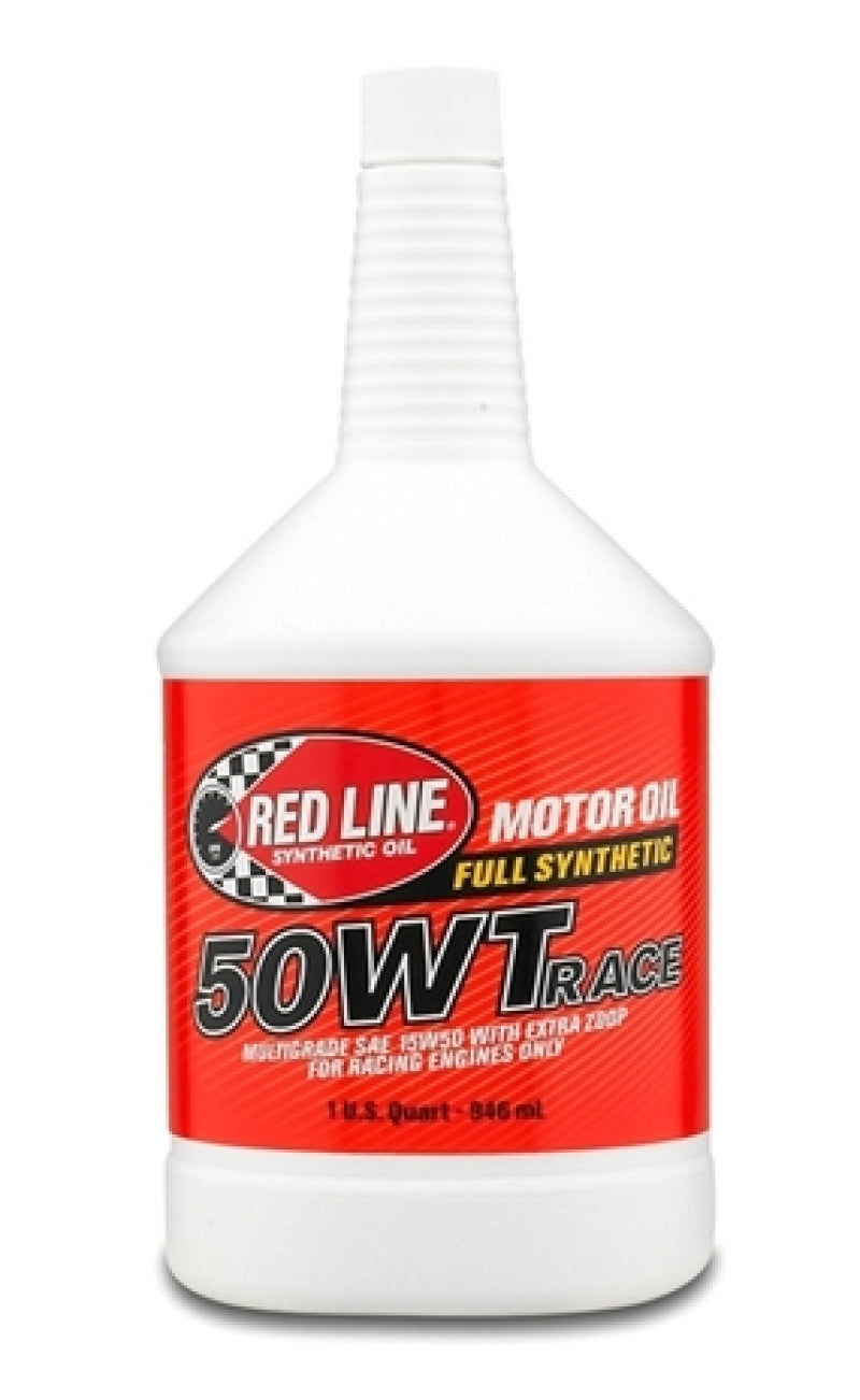 Red Line 50WT Race Oil - Quart - 10504 - 12/pkg