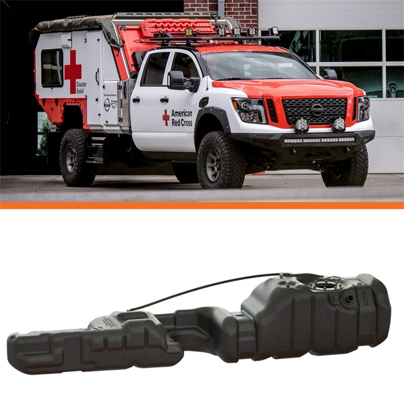 Titan Fuel Tanks 16-19 Nissan Titan XD Cummins Crew Cab - 7040216