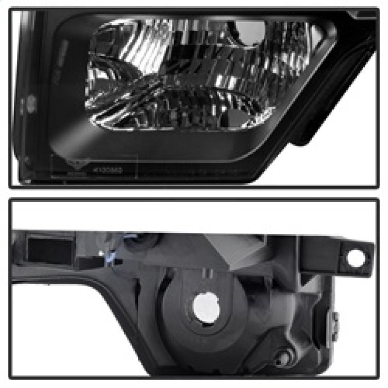 Xtune Ford F150 09-14 Projector Headlights Halogen Model Only LED - 9032226