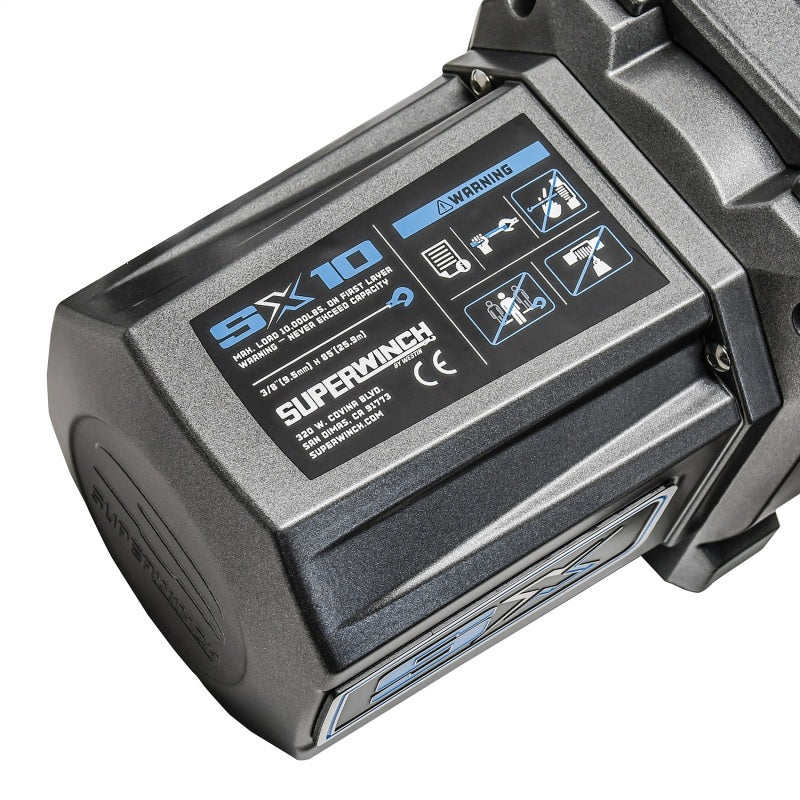 Superwinch 10000 LBS 12V DC 3/8in x 80ft Synthetic Rope - 1710201