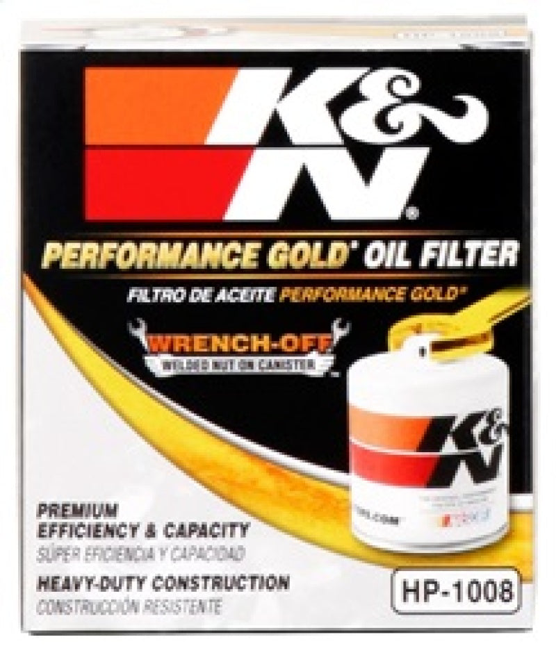 K&N 03-07 Mitsubishi Lancer Wrench-Off Oil Filer - HP-1008