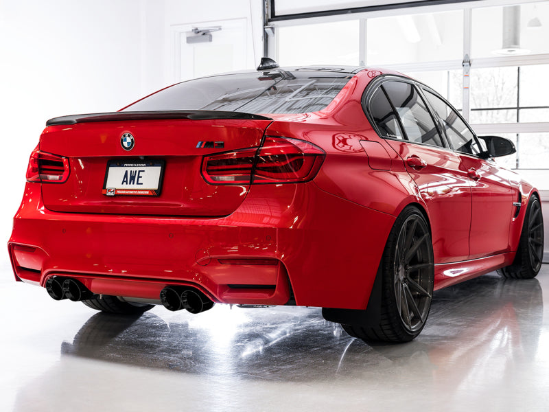 AWE Tuning BMW F8X M3/M4 Track Edition Catback Exhaust - - 3020-43087