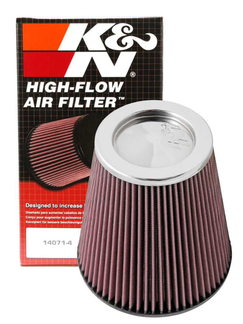 K&N Round Tapered Universal Air Filter 6 inch Flange 7 - RF-1041