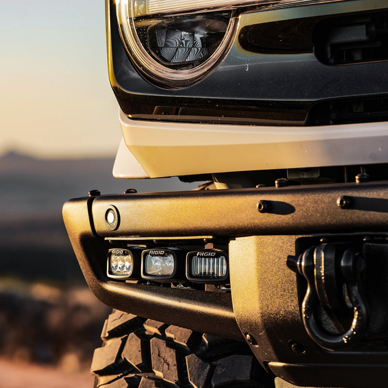 Rigid Industries 2021+ Ford Mod Bumper Triple SR-M Fog Light - 46731
