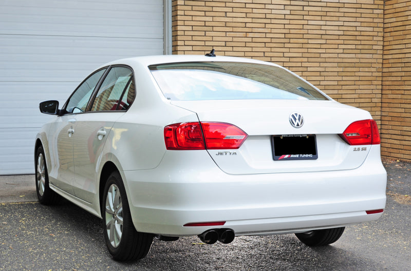 AWE Tuning Mk6 Jetta 2.5L Touring Edition Exhaust - Diamond - 3015-23052