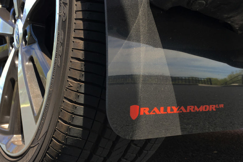Rally Armor 17-23 Subaru Impreza 4D/5D Black UR Mud Flap - MF45-UR-BLK/WH
