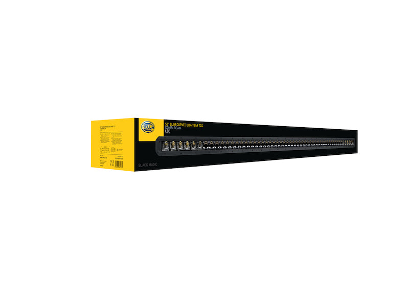Hella Universal Black Magic 50in Tough Slim Curved Light Bar - 358197531