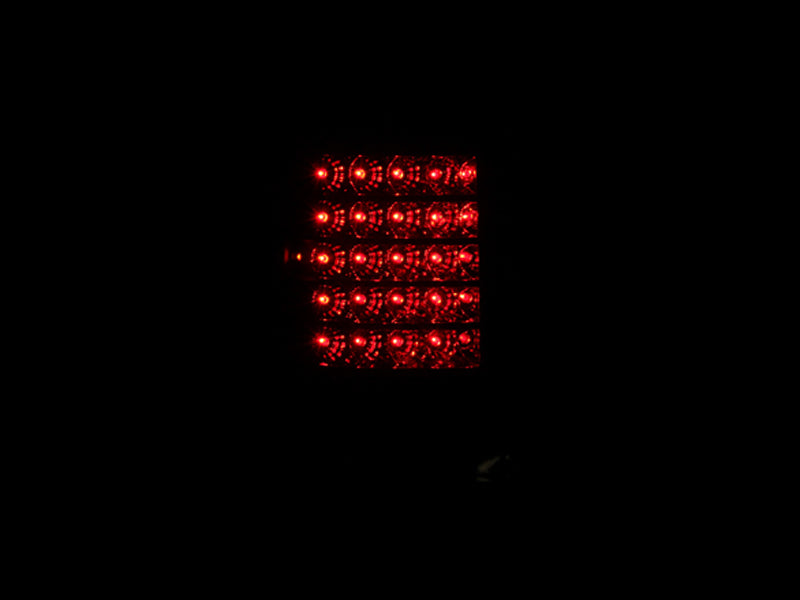 ANZO 1997-2002 Ford Expedition LED Taillights Black - 311021