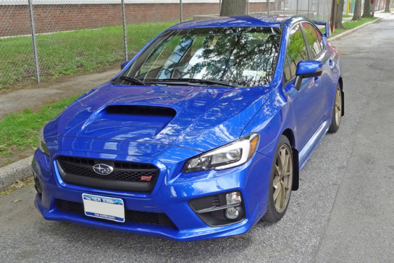 Rally Armor 15-21 Subaru WRX/STI Black UR Mud Flap w/Red - MF32-UR-BLK/RD