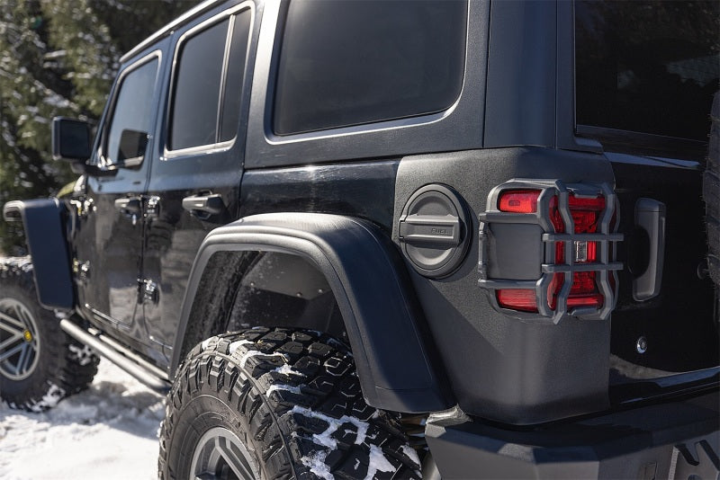 Rugged Ridge Rear Corner Kit Body Armor 18-22 Jeep Wrangler - 11651.78