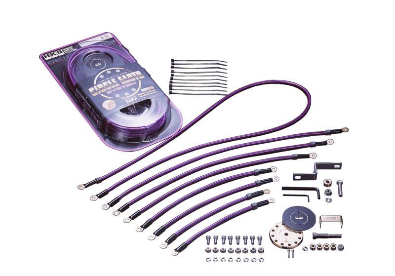 HKS Wire Kit for Circle Earth Grounding Kit - 3 - 48004-AK002