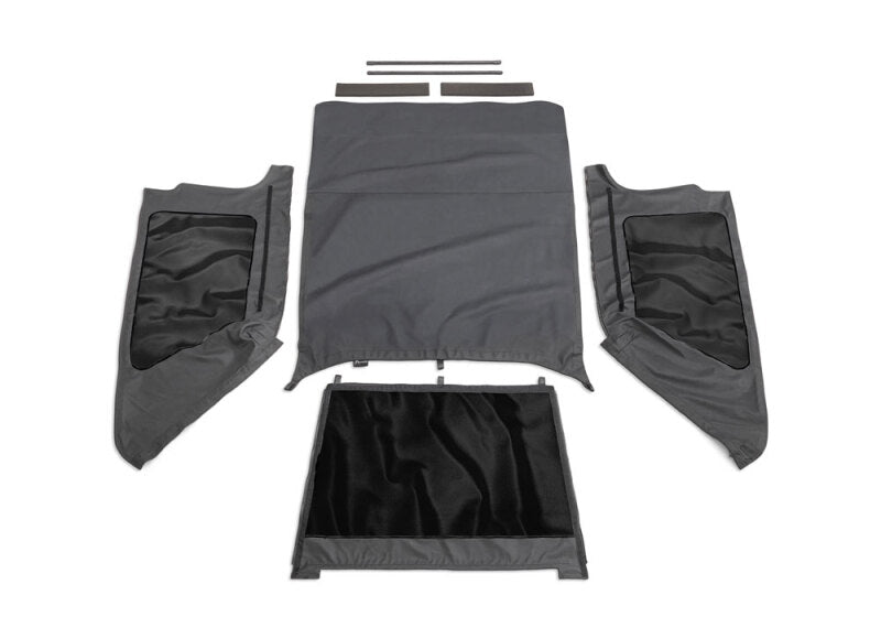 Rampage 2004-2006 Jeep Wrangler(TJ) LJ Unlimited Frameless Soft Top Kit - 109635
