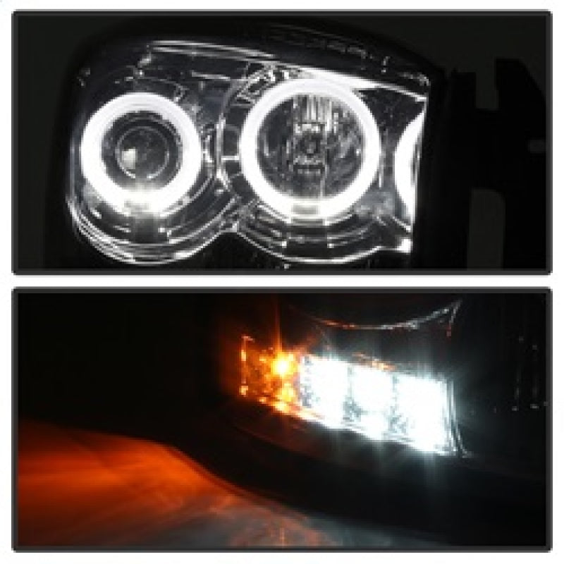 Spyder Dodge Ram 1500 06-08/Ram 2500 06-09 Projector Headlights LED - 5010025