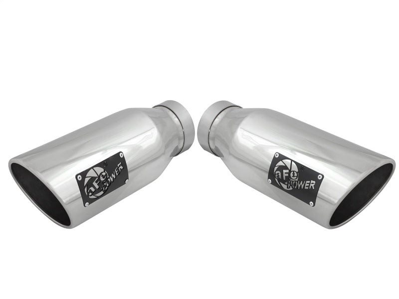 aFe MACH Force-XP 304 SS Single Wall Polished Exhaust Tip - 49T40606-P15