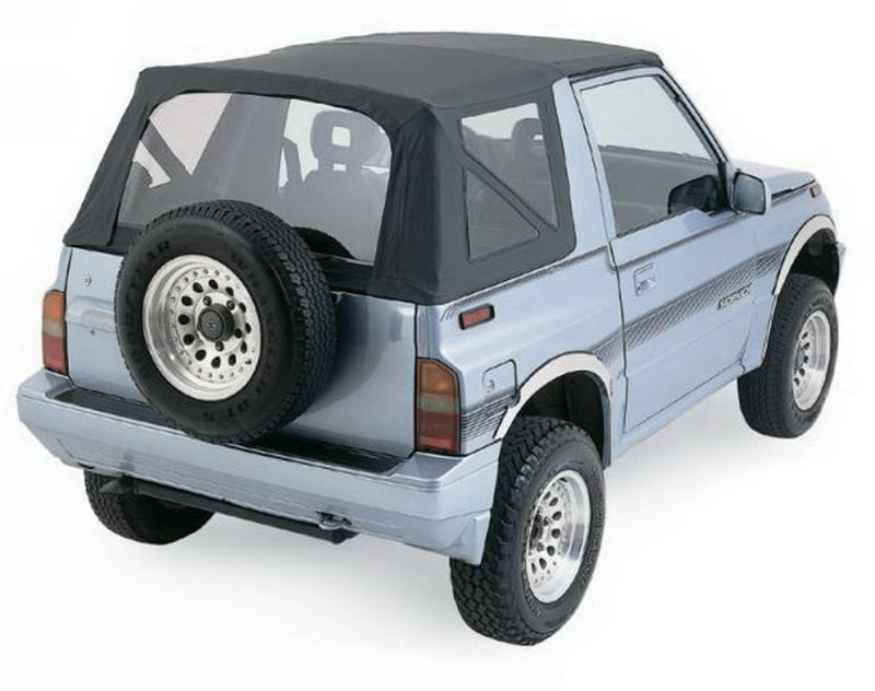 Rampage 1988-1994 Geo Tracker Soft Top OEM Replacement - Black - 98715