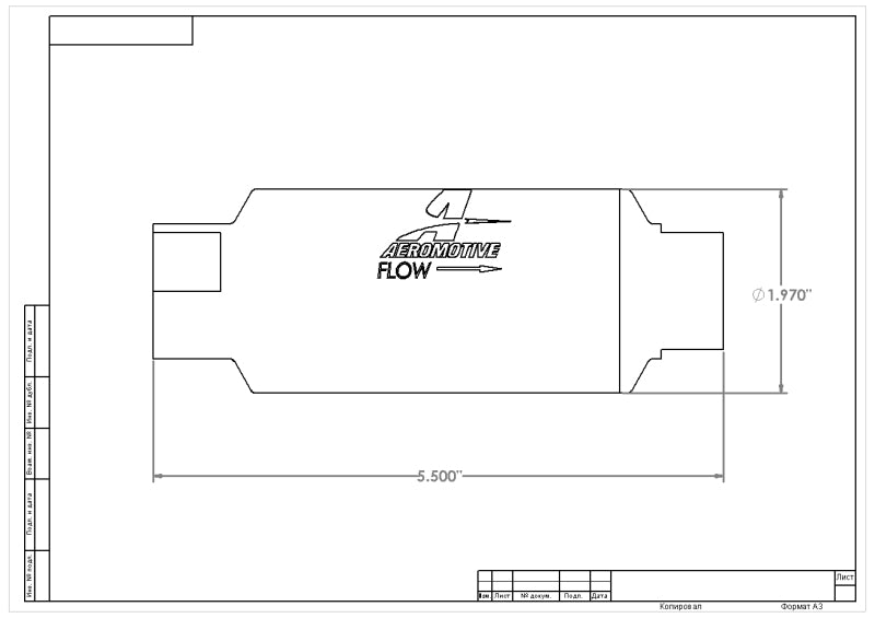 Aeromotive In-Line Filter - (AN-10) 100 Micron SS Element - 12304