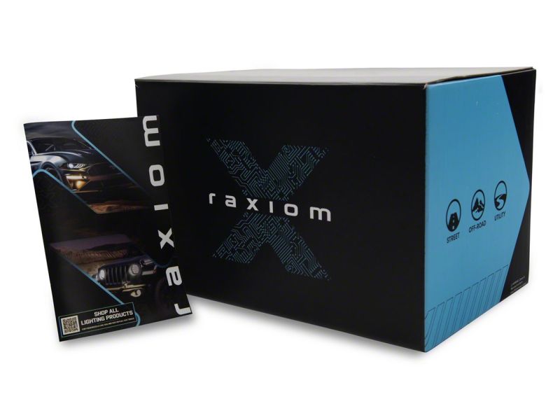 Raxiom 99-04 Ford Mustang Axial Series Headlights w/ LED Bar- - 422712