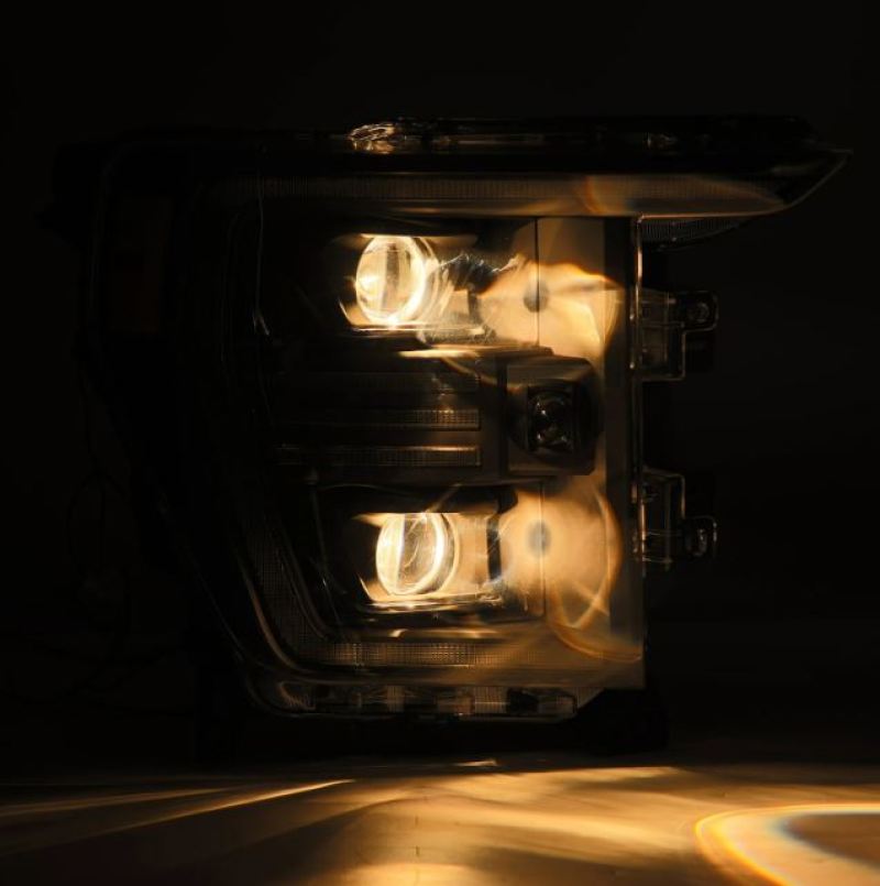 AlphaRex 21-22 Ford F150 PRO-Series Projector headlights Black w/Activ Light/Seq - 880293
