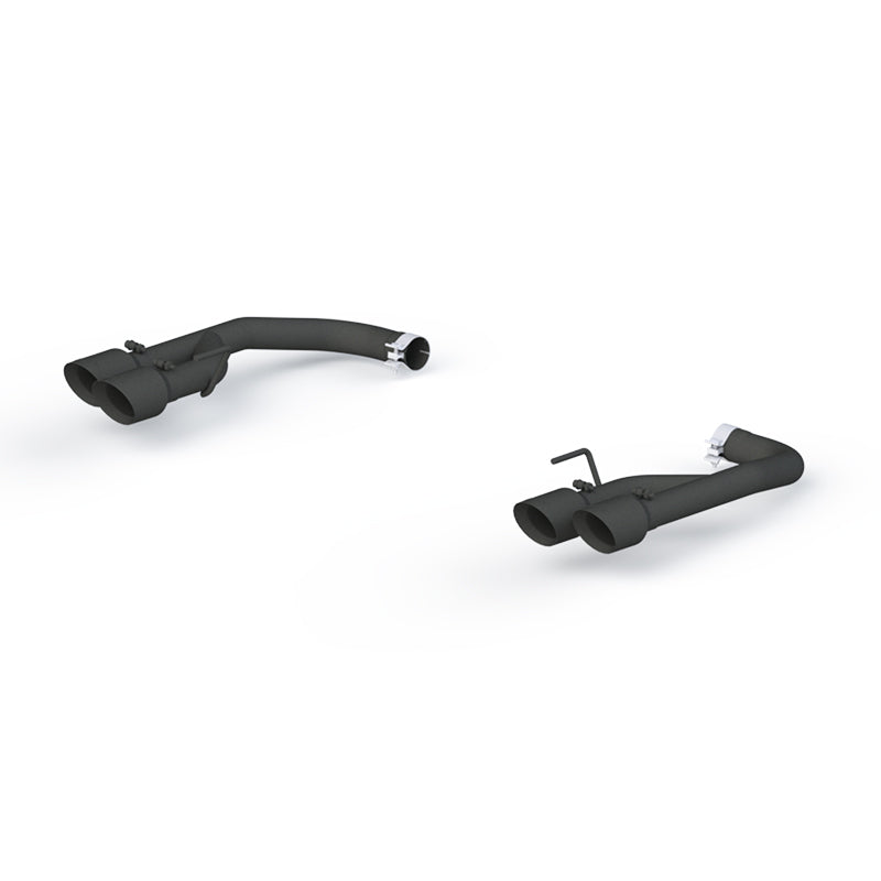 MBRP 18-20 Ford Mustang GT 2.5in Black Coated Non Active - S7211BLK